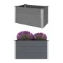 Arriate de WPC gris 100x50x54 cm de vidaXL, Maceteros y jardineras - Ref: Foro24-43603, Precio: 202,47 €, Descuento: %