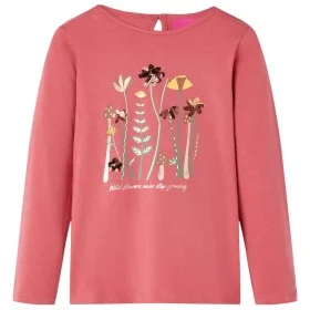 Camiseta infantil de manga larga rosa envejecido 104 de vidaXL, Camisetas para niños - Ref: Foro24-13610, Precio: 10,56 €, De...