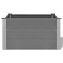 Arriate de WPC gris 100x50x54 cm de vidaXL, Maceteros y jardineras - Ref: Foro24-43603, Precio: 198,27 €, Descuento: %