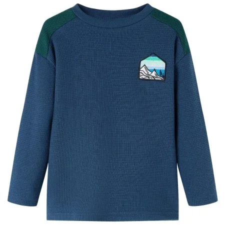 Sudadera infantil azul marino 128 de vidaXL, Camisetas para niños - Ref: Foro24-13472, Precio: 11,43 €, Descuento: %