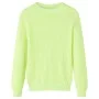 Jersey de punto infantil amarillo neón 128 de vidaXL, Camisetas para niños - Ref: Foro24-14578, Precio: 13,26 €, Descuento: %