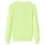 Jersey de punto infantil amarillo neón 128 de vidaXL, Camisetas para niños - Ref: Foro24-14578, Precio: 13,26 €, Descuento: %