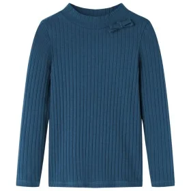 Camiseta infantil manga larga de punto elástico azul marino 116 by vidaXL, Kids T-shirts - Ref: Foro24-13826, Price: 7,93 €, ...