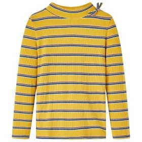 Camiseta infantil de manga larga color ocre 128 de vidaXL, Camisetas para niños - Ref: Foro24-14112, Precio: 9,37 €, Descuent...