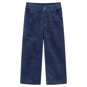 Pantalón infantil pana azul marino 92 de vidaXL, Pantalones de niños - Ref: Foro24-13914, Precio: 11,17 €, Descuento: %