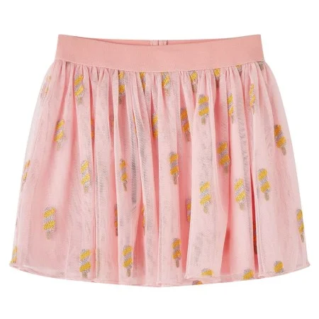 Falda infantil con tul rosa claro 128 de vidaXL, Pantalones de niños - Ref: Foro24-14640, Precio: 12,50 €, Descuento: %