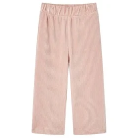 Pantalón infantil pana rosa claro 116 de vidaXL, Pantalones de niños - Ref: Foro24-14076, Precio: 12,50 €, Descuento: %
