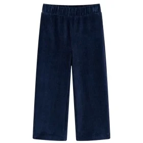 Pantalón infantil pana azul marino 116 de vidaXL, Pantalones de niños - Ref: Foro24-14081, Precio: 12,50 €, Descuento: %