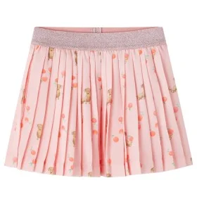 Falda plisada infantil naranja claro 140 de vidaXL, Pantalones de niños - Ref: Foro24-14623, Precio: 13,42 €, Descuento: %