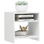 Mesitas de noche 2 uds madera contrachapada blanco 40x30x40 cm de vidaXL, Mesitas de noche - Ref: Foro24-800022, Precio: 46,0...