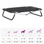 Cama para perros plegable tela oxford y acero gris antracita en Camas para perros | Comprar online en Foru.es