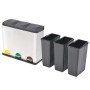 Cubo de reciclaje y basura con pedal acero inoxidable 54 L de vidaXL, Cubos de la basura y papeleras - Ref: Foro24-50602, Pre...