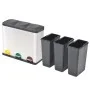 Recycling- und Mülleimer mit Pedal aus Edelstahl, 54 l von vidaXL, Mülltonnen und Mülltonnen - Ref: Foro24-50602, Preis: 192,...