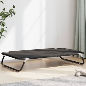 Cama para perros plegable tela oxford y acero gris antracita en Camas para perros | Comprar online en Foru.es
