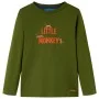Camiseta infantil de manga larga caqui oscuro 92 de vidaXL, Camisetas para niños - Ref: Foro24-13039, Precio: 8,30 €, Descuen...