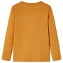 Camiseta infantil con manga larga ocre oscuro 116 de vidaXL, Camisetas para niños - Ref: Foro24-12946, Precio: 8,30 €, Descue...