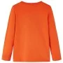 Camiseta infantil de manga larga naranja 104 de vidaXL, Camisetas para niños - Ref: Foro24-12705, Precio: 8,30 €, Descuento: %