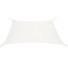 Toldo de vela rectangular HDPE 2x4 m blanco de vidaXL, Sombrillas - Ref: Foro24-43016, Precio: 26,86 €, Descuento: %