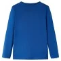 Camiseta infantil de manga larga azul oscuro 128 de vidaXL, Camisetas para niños - Ref: Foro24-13292, Precio: 8,59 €, Descuen...