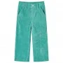 Pantalón para niños de pana verde menta 116 de vidaXL, Pantalones de niños - Ref: Foro24-14366, Precio: 10,18 €, Descuento: %