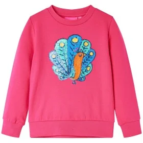 Sudadera infantil rosa chillón 92 de vidaXL, Camisetas para niños - Ref: Foro24-13604, Precio: 12,22 €, Descuento: %