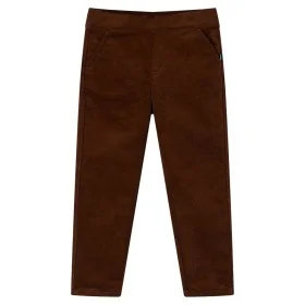 Pantalón infantil color coñac 128 de vidaXL, Pantalones de niños - Ref: Foro24-13432, Precio: 15,10 €, Descuento: %