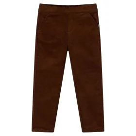 Pantalón infantil color coñac 104 de vidaXL, Pantalones de niños - Ref: Foro24-13430, Precio: 12,40 €, Descuento: %