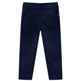 Pantalón infantil azul marino oscuro 116 de vidaXL, Pantalones de niños - Ref: Foro24-13426, Precio: 11,17 €, Descuento: %