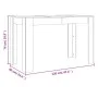 Mesa de comedor madera de ingeniería marrón roble 120x60x76 cm by vidaXL, Kitchen and dining tables - Ref: Foro24-838191, Pri...
