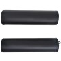 Camilla de masaje plegable 4 cm de grosor 2 cojines negro de vidaXL, Mesas de masaje - Ref: Foro24-110159, Precio: 209,06 €, ...