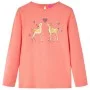 Camiseta infantil de manga larga coral 92 de vidaXL, Camisetas para niños - Ref: Foro24-13659, Precio: 8,59 €, Descuento: %