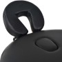 Camilla de masaje plegable 4 cm de grosor 2 cojines negro de vidaXL, Mesas de masaje - Ref: Foro24-110159, Precio: 209,06 €, ...