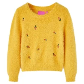Jersey de punto infantil ocre 104 de vidaXL, Camisetas para niños - Ref: Foro24-14938, Precio: 14,24 €, Descuento: %