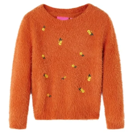 Jersey de punto infantil naranja 116 de vidaXL, Camisetas para niños - Ref: Foro24-14944, Precio: 16,75 €, Descuento: %