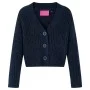 Rebeca de punto infantil azul marino 92 de vidaXL, Camisetas para niños - Ref: Foro24-14952, Precio: 13,36 €, Descuento: %