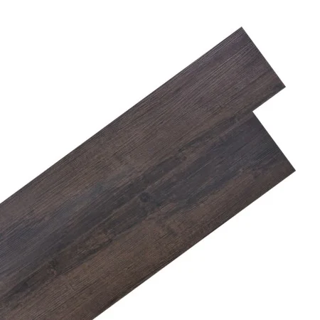 Lamas de suelo de PVC autoadhesivas marrón oscuro 5,02 m² 2 mm de vidaXL, Suelos y moquetas - Ref: Foro24-245177, Precio: 77,...