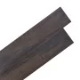 Lamas de suelo de PVC autoadhesivas marrón oscuro 5,02 m² 2 mm de vidaXL, Suelos y moquetas - Ref: Foro24-245177, Precio: 77,...