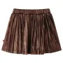 Falda infantil con purpurinas color coñac 140 de vidaXL, Pantalones de niños - Ref: Foro24-15085, Precio: 13,47 €, Descuento: %