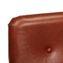 Sillón butaca de cuero auténtico marrón en Sillones | Comprar online en Foru.es