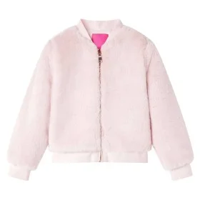 Chaqueta infantil cuero sintético rosa suave 92 de vidaXL, Ropa de abrigo para niños - Ref: Foro24-14249, Precio: 13,87 €, De...