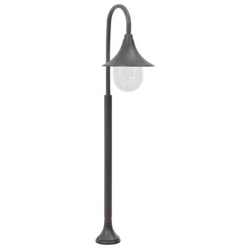 Farola de jardín de aluminio color bronce E27 120 cm de vidaXL, Iluminación de exterior - Ref: Foro24-44211, Precio: 58,26 €,...