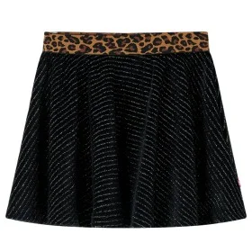 Falda infantil con cinturilla de leopardo negro 116 de vidaXL, Pantalones de niños - Ref: Foro24-14481, Precio: 10,64 €, Desc...