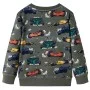 Sudadera infantil caqui 128 de vidaXL, Camisetas para niños - Ref: Foro24-12912, Precio: 12,41 €, Descuento: %