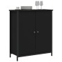 Aparador de madera de ingeniería negro 70x30x80 cm de vidaXL, Aparadores - Ref: Foro24-835534, Precio: 62,91 €, Descuento: %