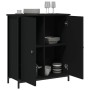 Aparador de madera de ingeniería negro 70x30x80 cm de vidaXL, Aparadores - Ref: Foro24-835534, Precio: 62,91 €, Descuento: %