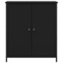 Aparador de madera de ingeniería negro 70x30x80 cm de vidaXL, Aparadores - Ref: Foro24-835534, Precio: 62,91 €, Descuento: %