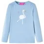 Camiseta infantil de manga larga azul claro 92 de vidaXL, Camisetas para niños - Ref: Foro24-13699, Precio: 8,77 €, Descuento: %