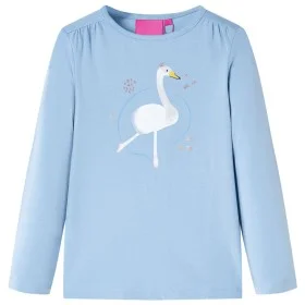 Camiseta infantil de manga larga azul claro 116 de vidaXL, Camisetas para niños - Ref: Foro24-13701, Precio: 8,77 €, Descuent...