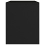 Mesita de noche madera contrachapada negro 40x30x40 cm de vidaXL, Mesitas de noche - Ref: Foro24-800011, Precio: 30,04 €, Des...
