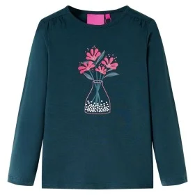 Camiseta infantil de manga larga verde oscuro 104 de vidaXL, Camisetas para niños - Ref: Foro24-13980, Precio: 8,85 €, Descue...